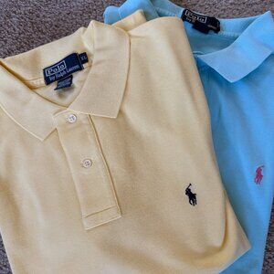 Ralph Lauren Iconic Polo shirt--YELLOW